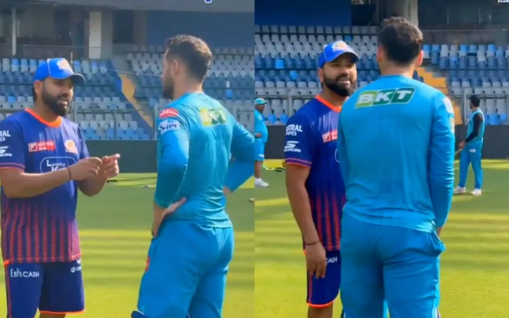 Rohit Sharma Advice to Abdul Samad